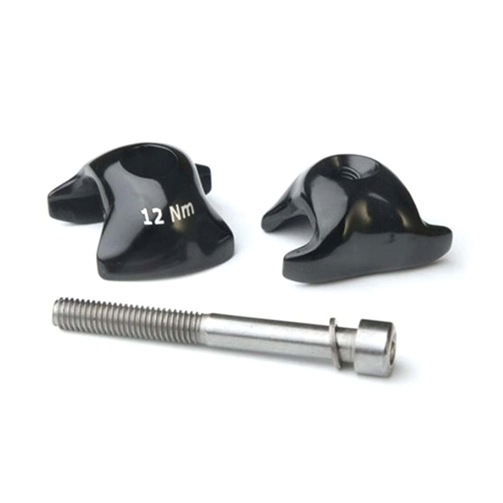 Ritchey WCS Alloy 1-Bolt Rail Clamps: Black 7mm x 7mm0