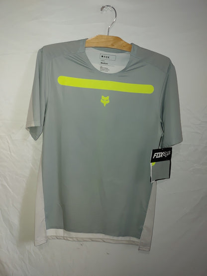 Fox Mens Flexair Aviation SS Jersey Green Medium0