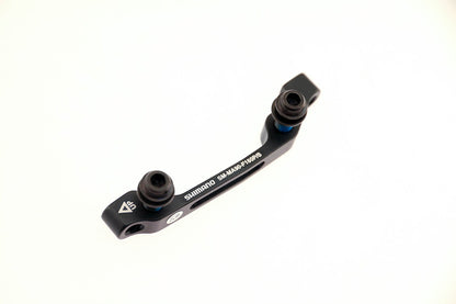 Shimano MA-90 Disc Brake Mounting Bracket (Black, 160-mm Post/is Front)1