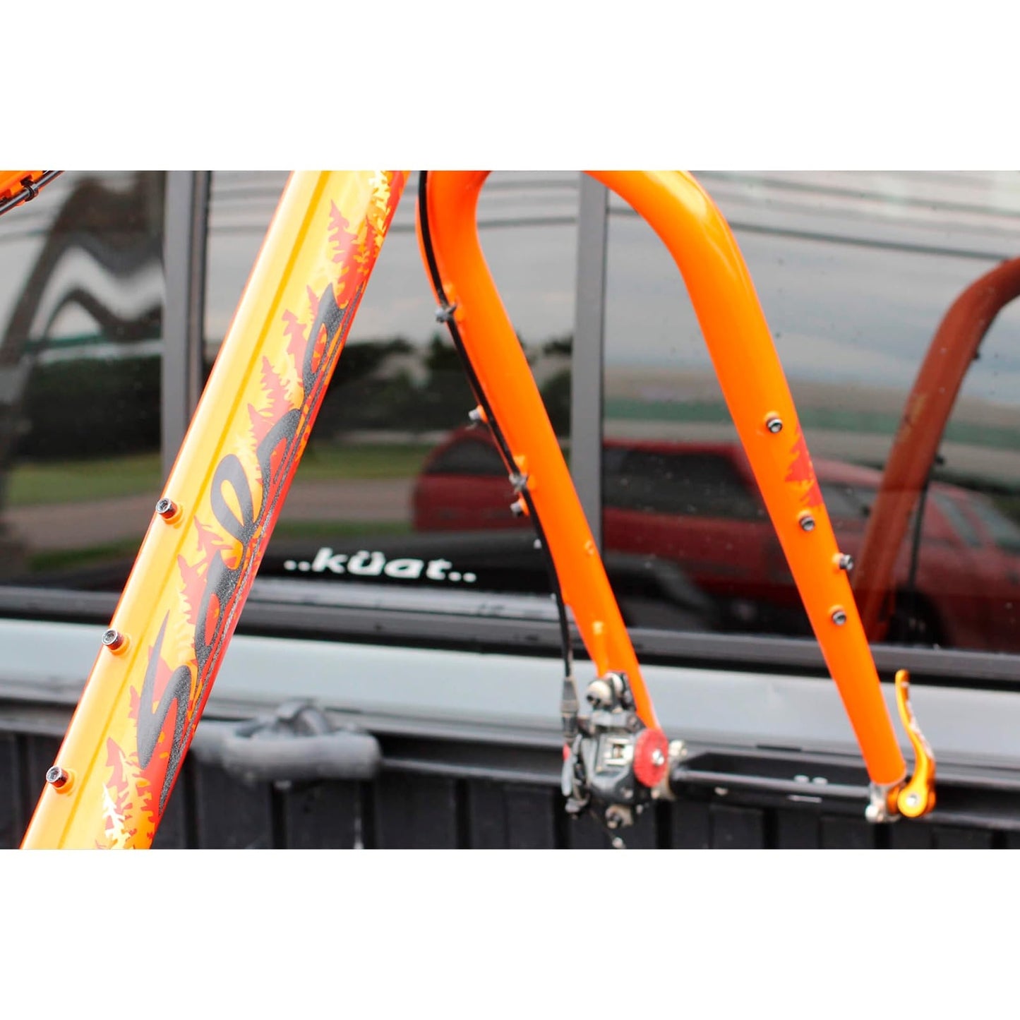 KUAT Dirtbag Bike Storage & Transportation Rack | Durable Steel Compact Direct6