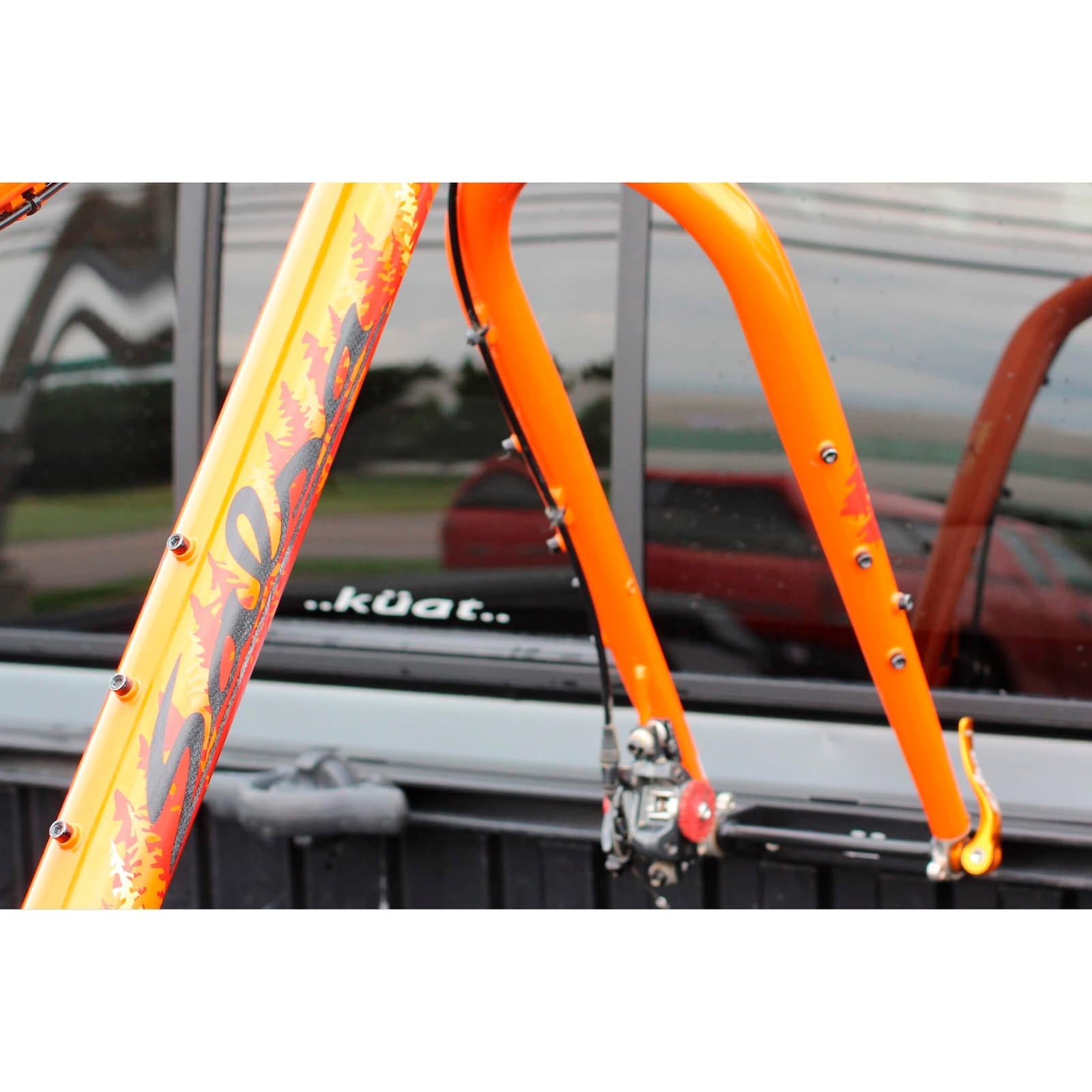 KUAT Dirtbag Bike Storage & Transportation Rack | Durable Steel Compact Direct6