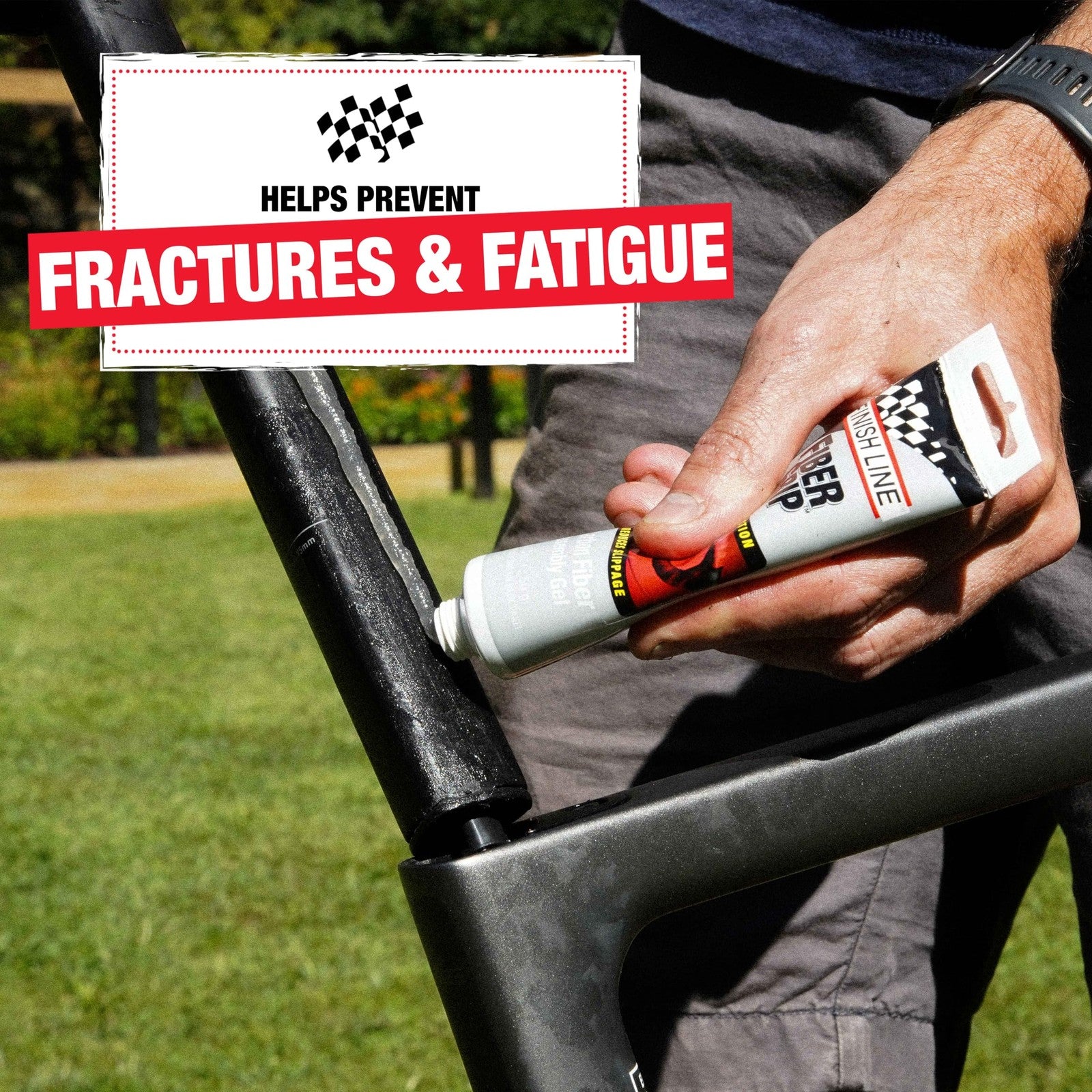 Finish Line Fiber Grip Carbon Fiber Bicycle Assembly Gel 1lb Tub3