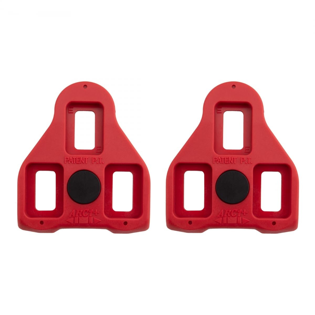 Exustar Pedals Red Clipless PR37P Alloy Black Delta - PR73P1
