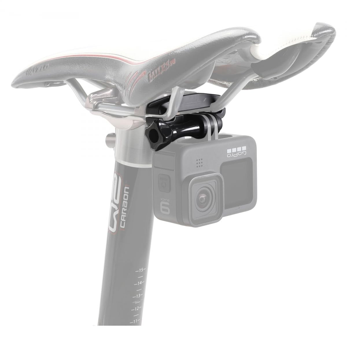 Cygolite Saddle Rail Mount – for GoPro Compatible Interface – Connects Action1