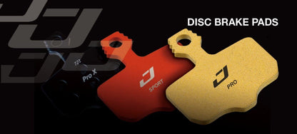 Jagwire Aur-Sub-E Sub Mountain Sport Disc Pad Tko Vol - Red4