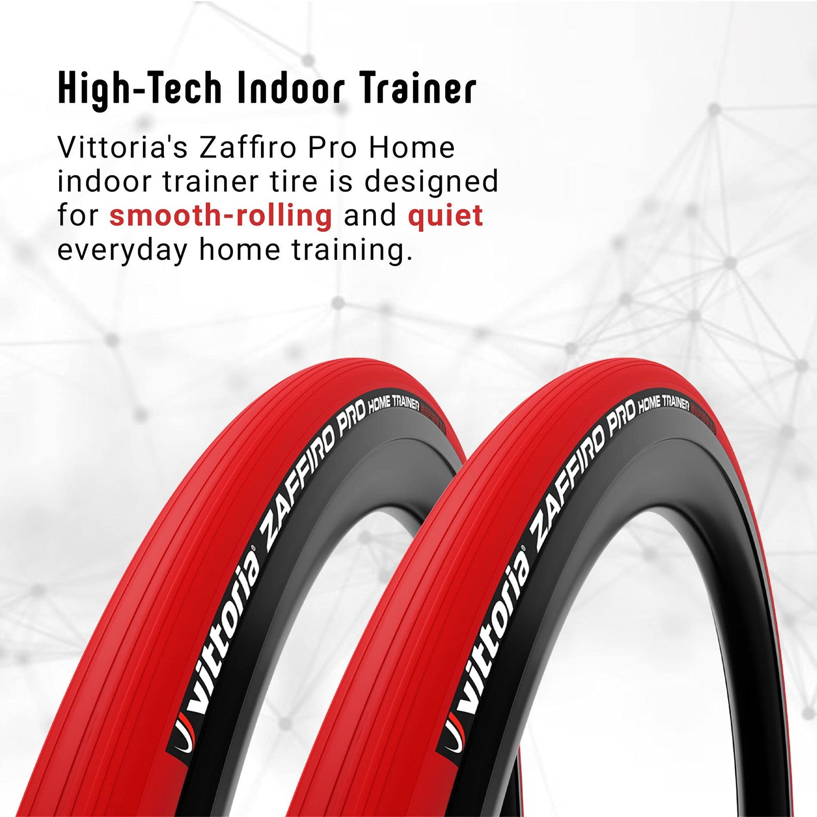 Vittoria Zaffiro Pro Home Trainer Tire - Indoor Bike Trainer Tire - Foldable1
