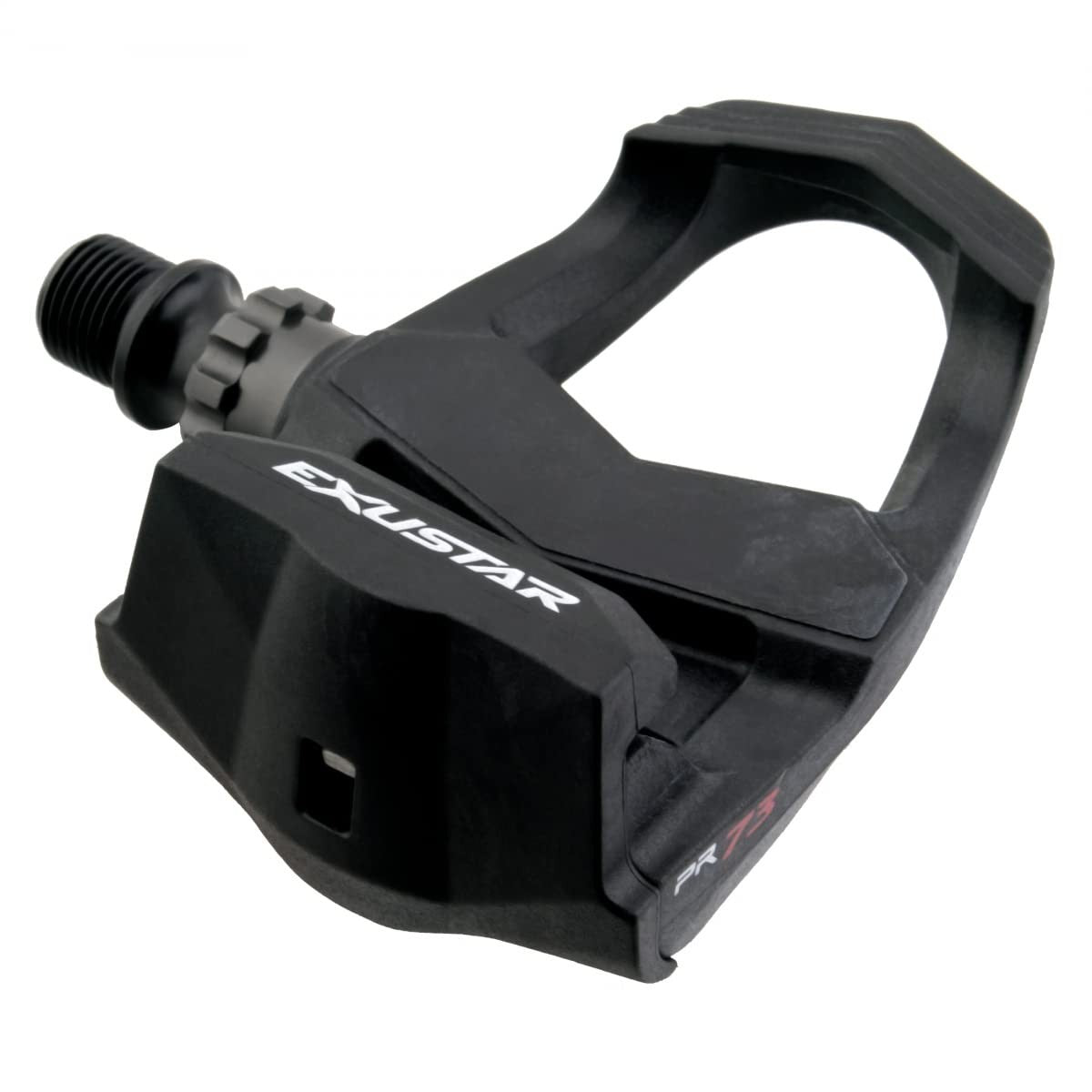 Exustar Pedals Red Clipless PR37P Alloy Black Delta - PR73P0