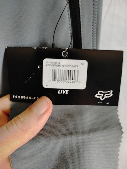 Fox Racing Youth Defend Mountain Bike Shorts Size 24 Citadel 31495-332-241