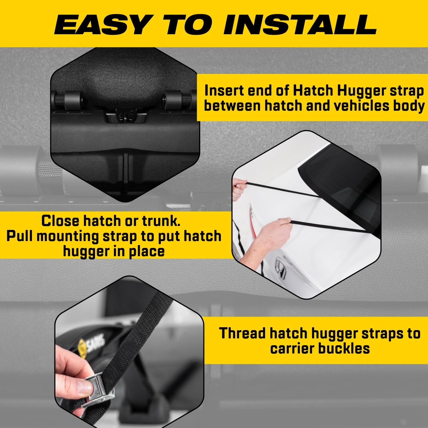 Saris Hatch Huggers Bike Rack Accessories – Custom Fit Solutions Trunk-Mount1