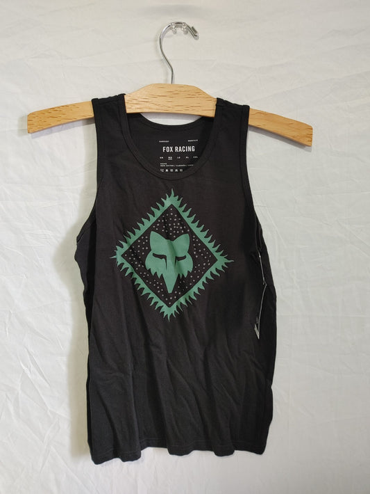Fox Racing Youth Leo Premium Tank Top Black Medium 32293-001-YM0