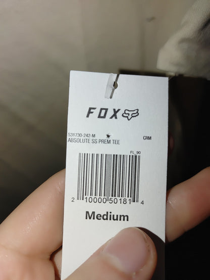 Fox Mens Absolute SS Pre Tee Shirt Yellow Medium2