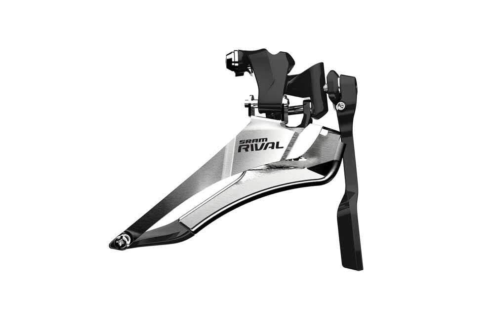 SRAM Rival 22 Braze On Yaw Front Derailleur with Chainspotter1