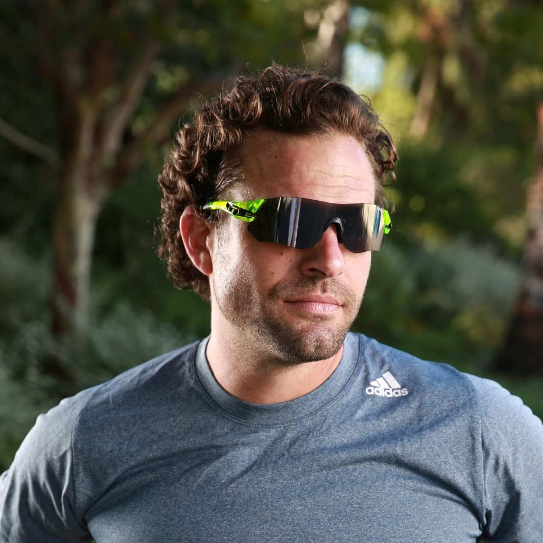 Tifosi Optics Tsali Sunglasses WHITE FRAMES (Crystal Smoke/White, Clarion3