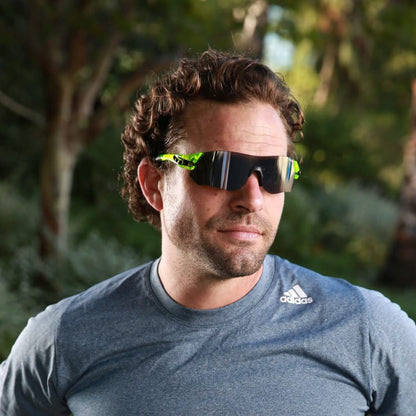 Tifosi Optics Tsali Sunglasses WHITE FRAMES (Crystal Smoke/White, Clarion3