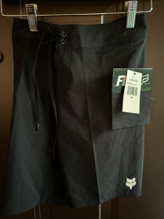 Fox Youth Overhead Shorts, Indigo/BLK size 240