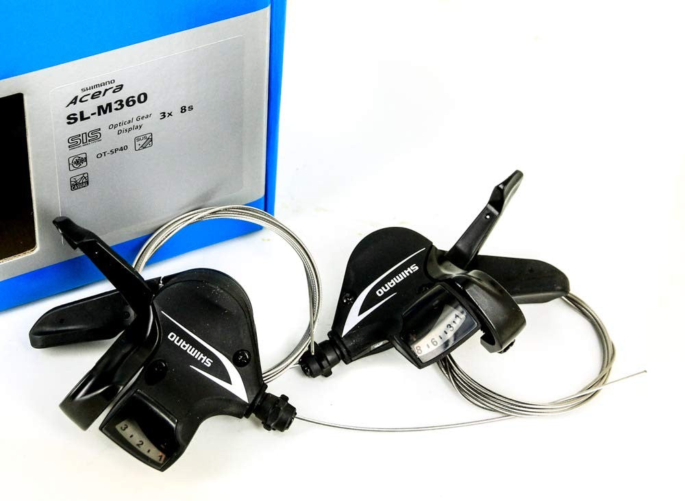 Shimano SL-M360 Acera Shifter Set (3x8 Speed)0
