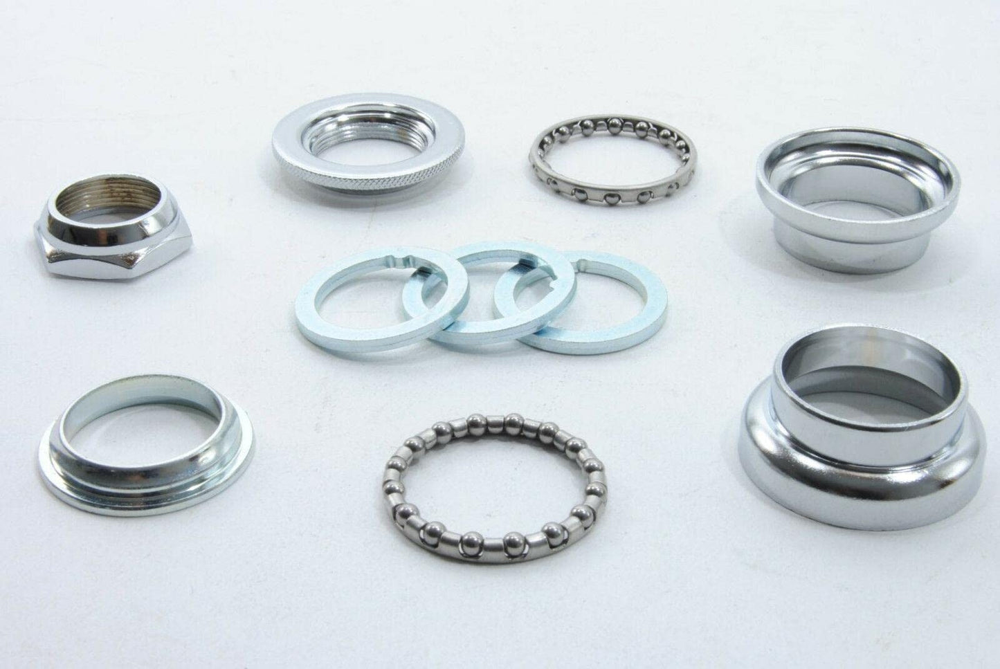 Sunlite Threaded Headset, BMX, 21.1 x 32.5 x 26.4mm, Chrome Plated1