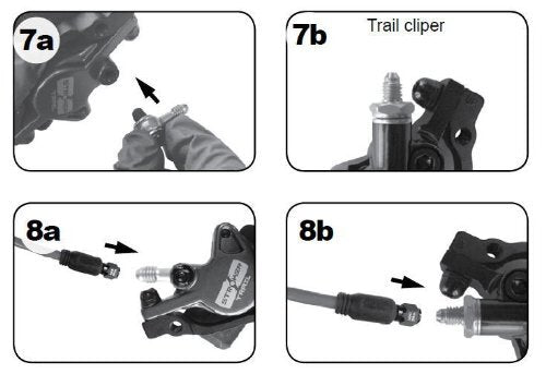 Jagwire Hayes Hydraulic Fitting Kit Stroker Banjo - Black5