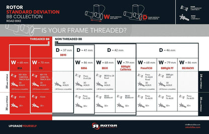 R ROTOR BIKE COMPONENTS PF4630 BB STEEL BLACK5