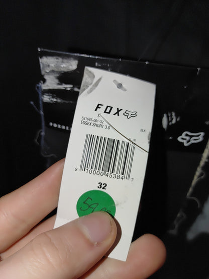Fox Mens Essex Shorts 2.0 Black Size 322
