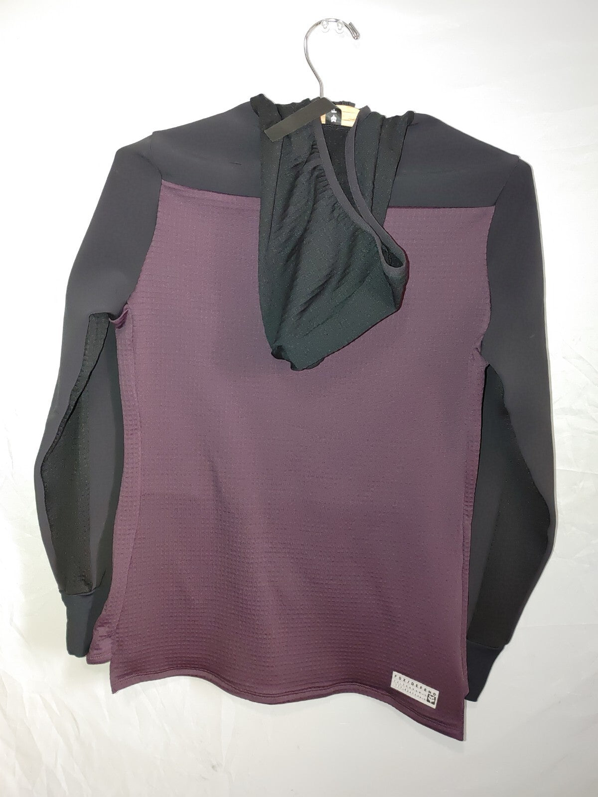 Fox Womens Defend Thermal Hoodie Ash Small1