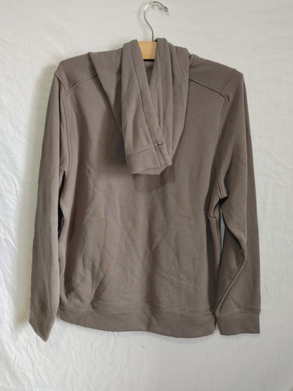 Fox Mens Baseover DWR Fleece Hoodie Brown Medium1