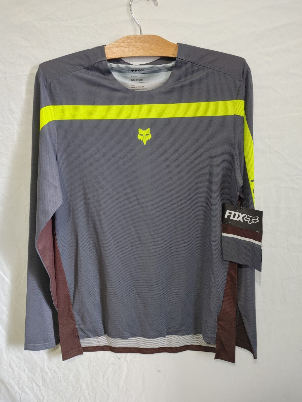 Fox Mens Flexair Aviation LS Jersey Medium0