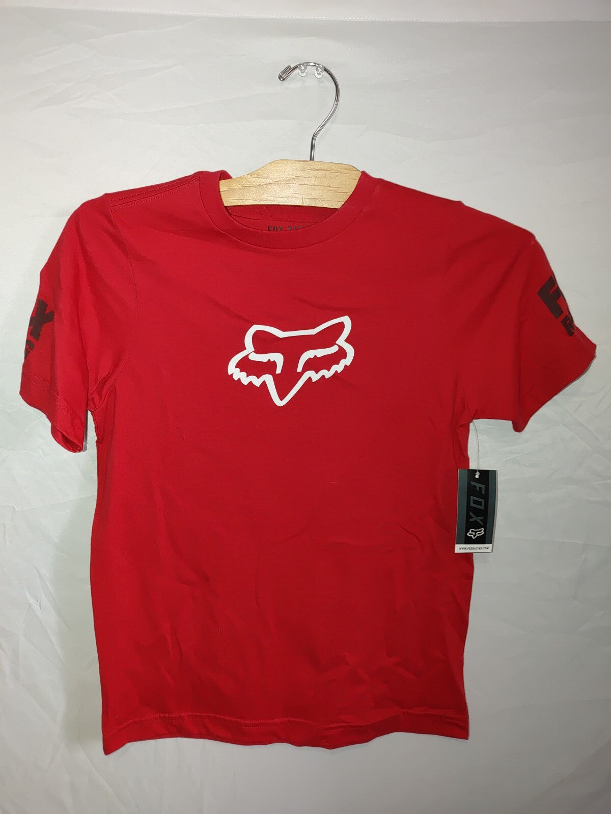 Fox Youth Karrera SS Tee Shirt Red Youth Medium0