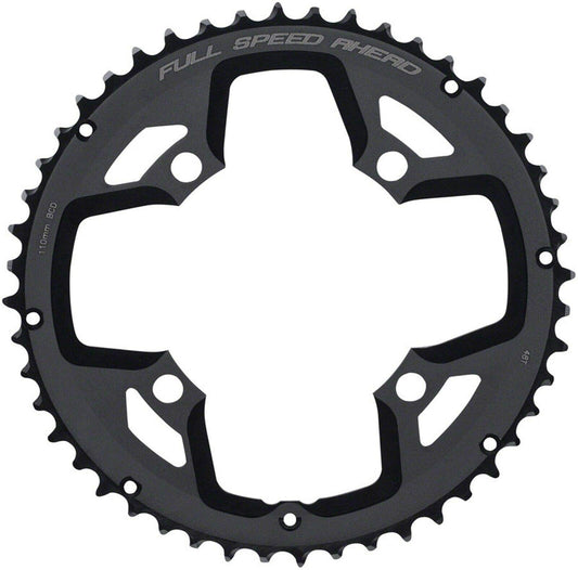 FSA Gossamer ABS Super Road Chainring, N10/N11-Speed, 4-Bolt, 110 bcd, 48t, Bl0
