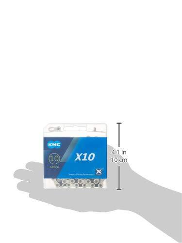 KMC X10-116L, NP/BK 10 Speed Bicycle Chain2