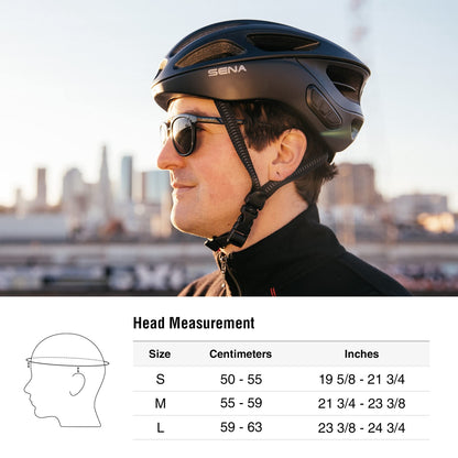 Sena R1 Smart Communications Helmet (Electric Tangerine, Small)3