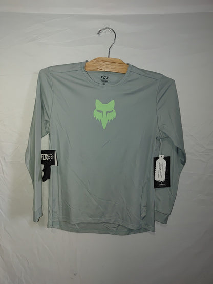 Fox Youth Ranger LS Jersey Gunmetal Youth Large0