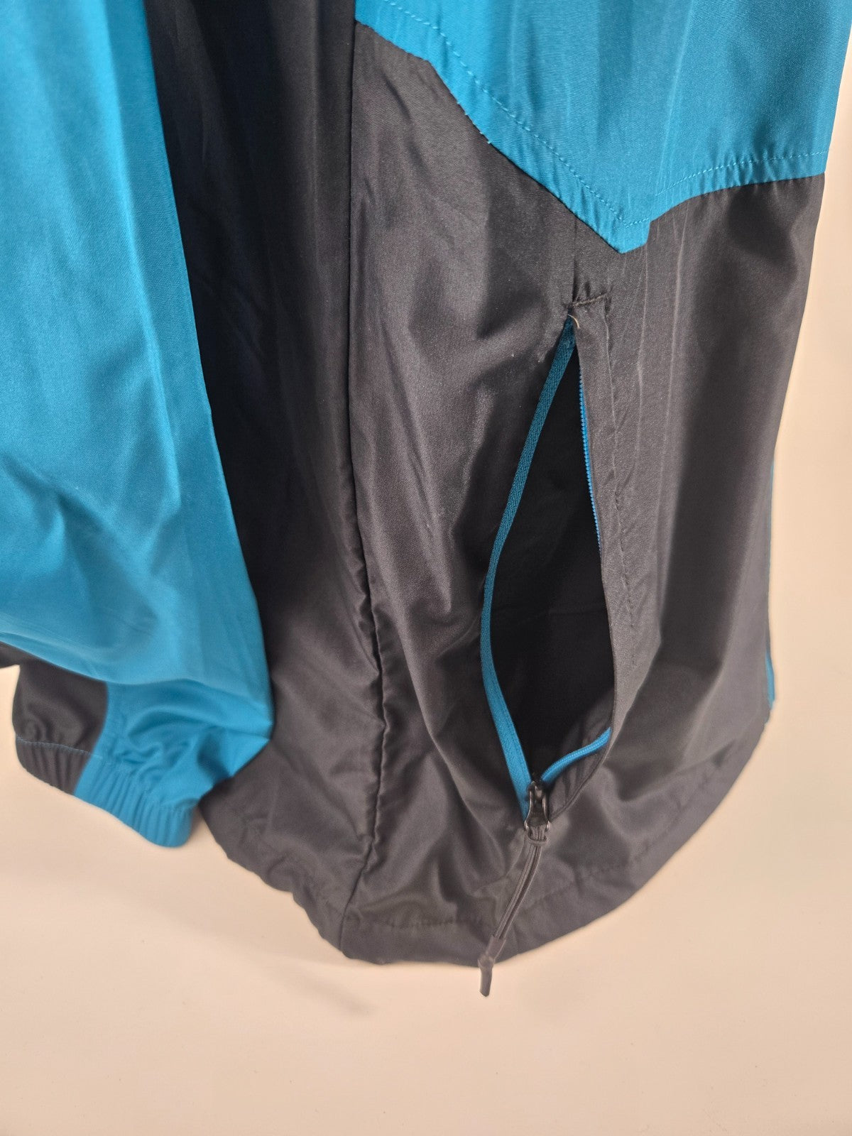 Fox Racing "Cienega" Hooded Windbreaker - sz M - Maui Blue and Black11