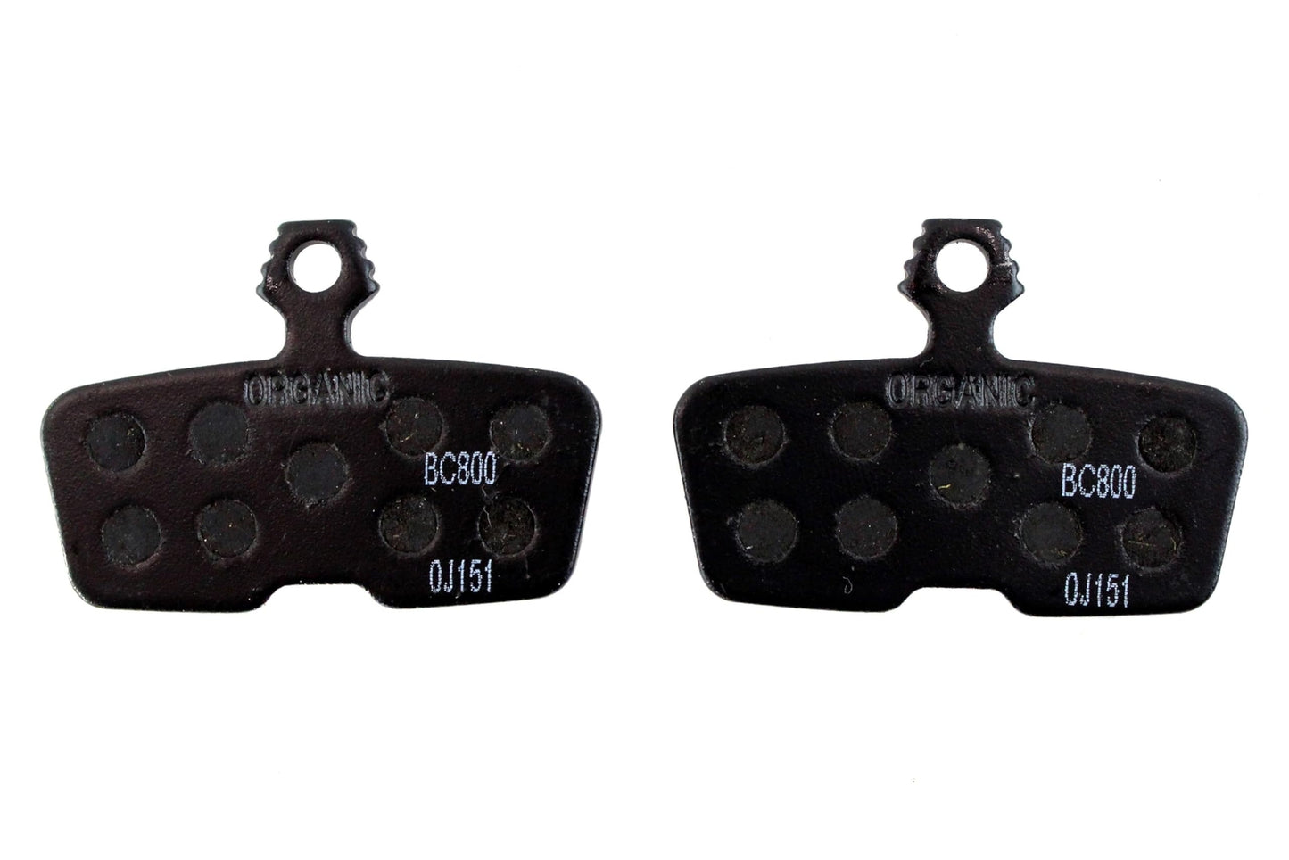 SRAM Disc Brake Pads - Organic Compound, Steel Backed, Quiet, For Code/Code2