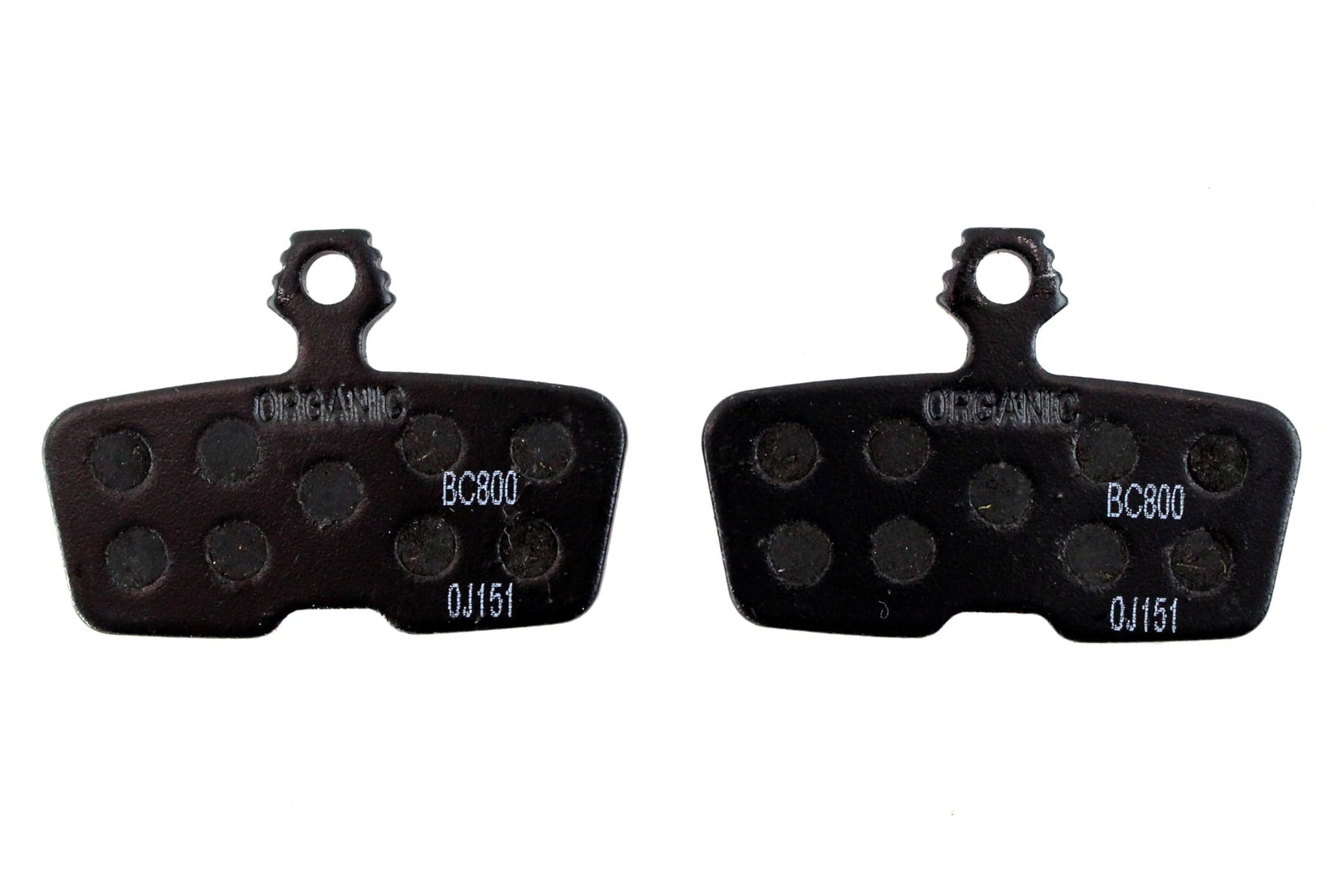 SRAM Disc Brake Pads - Organic Compound, Steel Backed, Quiet, For Code/Code2
