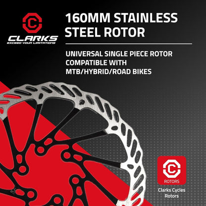 Clarks Cl 160 Disc Brake, Black, One Size1