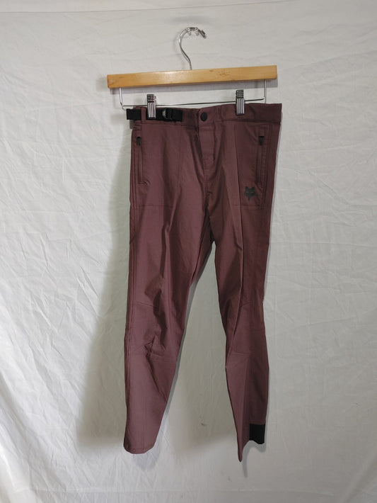 Fox Youth Ranger Pants Burgundy Size 240