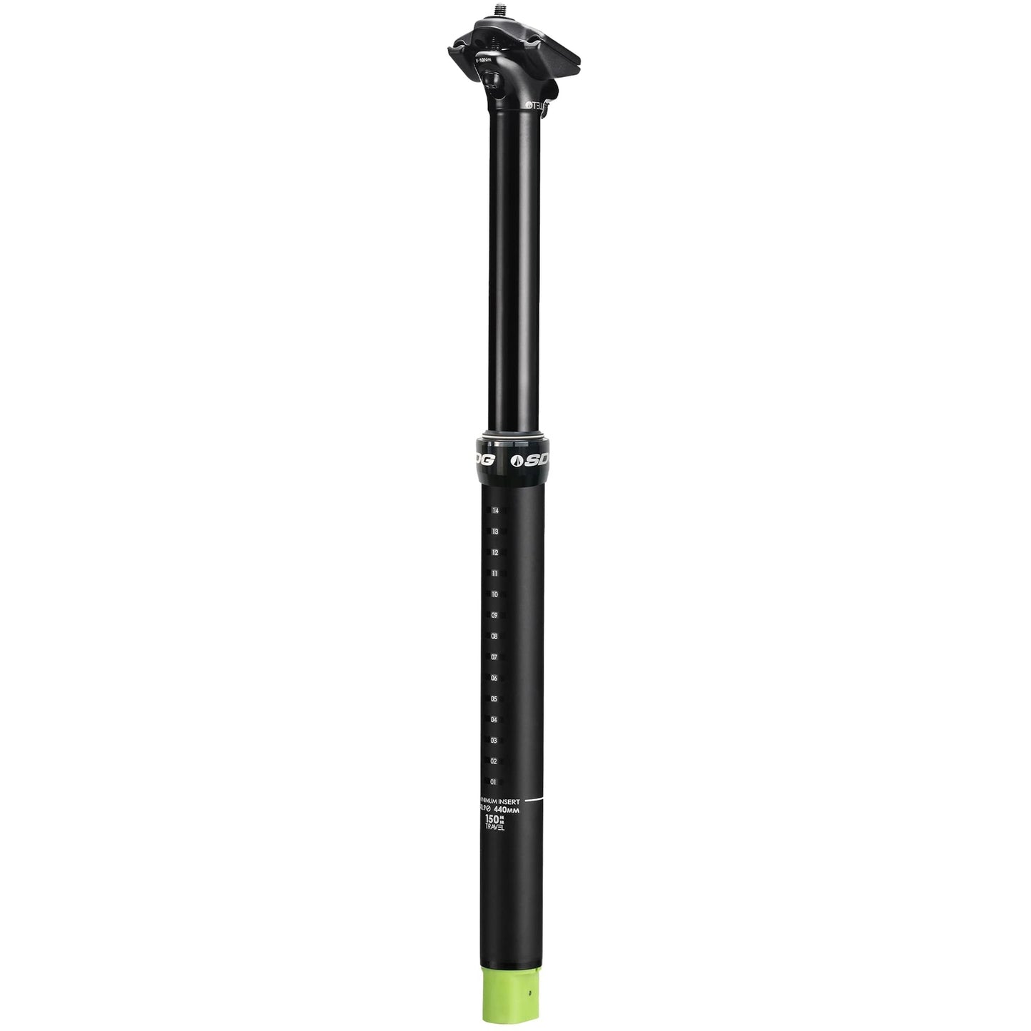 SDG Components Tellis Dropper Seatpost Black, 31.7Mm, 150Mm0