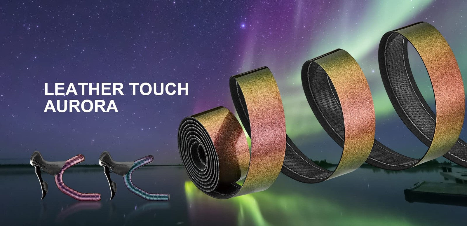 CICLOVATION BAR Tape, Leather Touch_Aurora, Synthetic Leather with an Aurora1