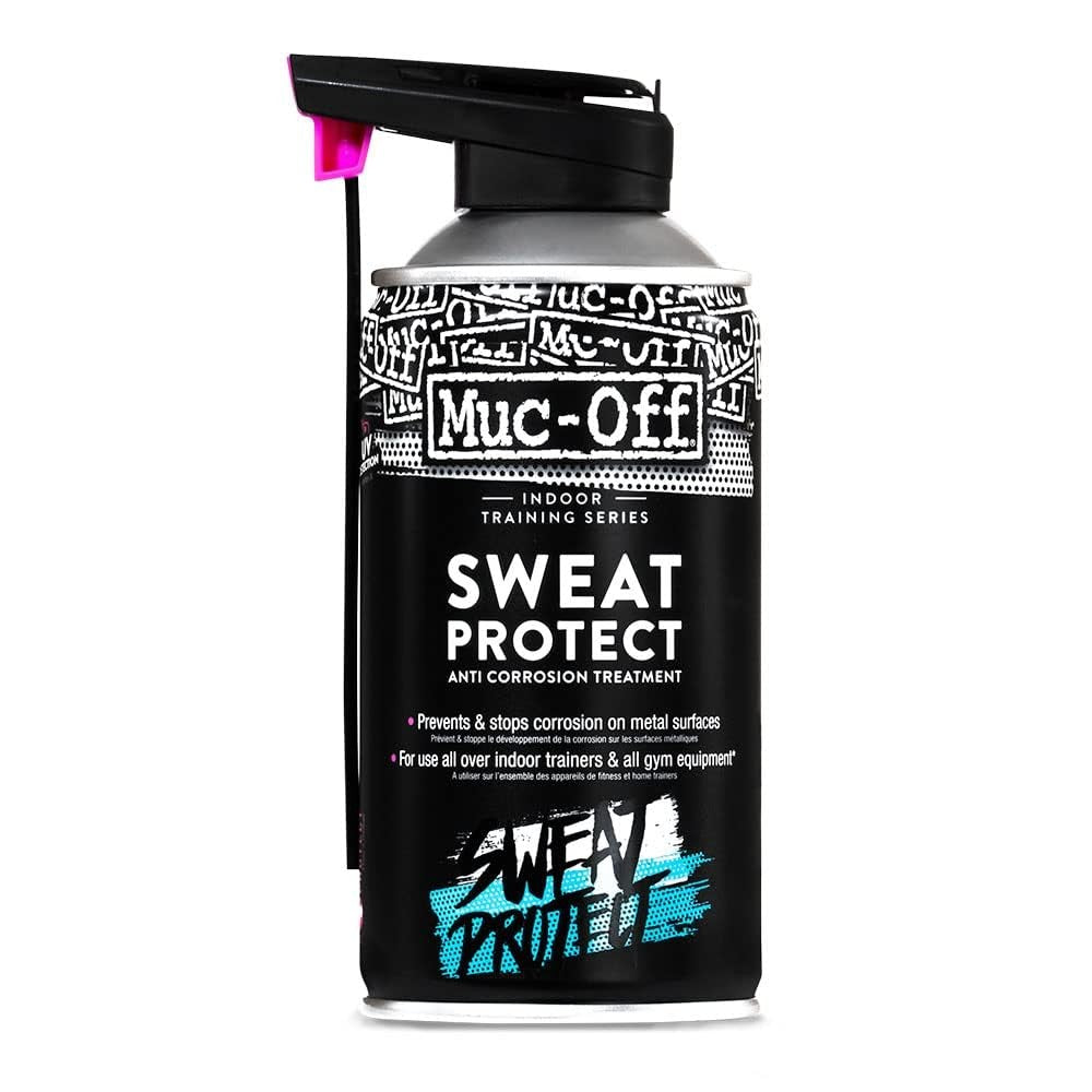 Muc-Off Sweat Protect, 10 fl oz - Anti Corrosion Spray for Indoor Bike Trainer0