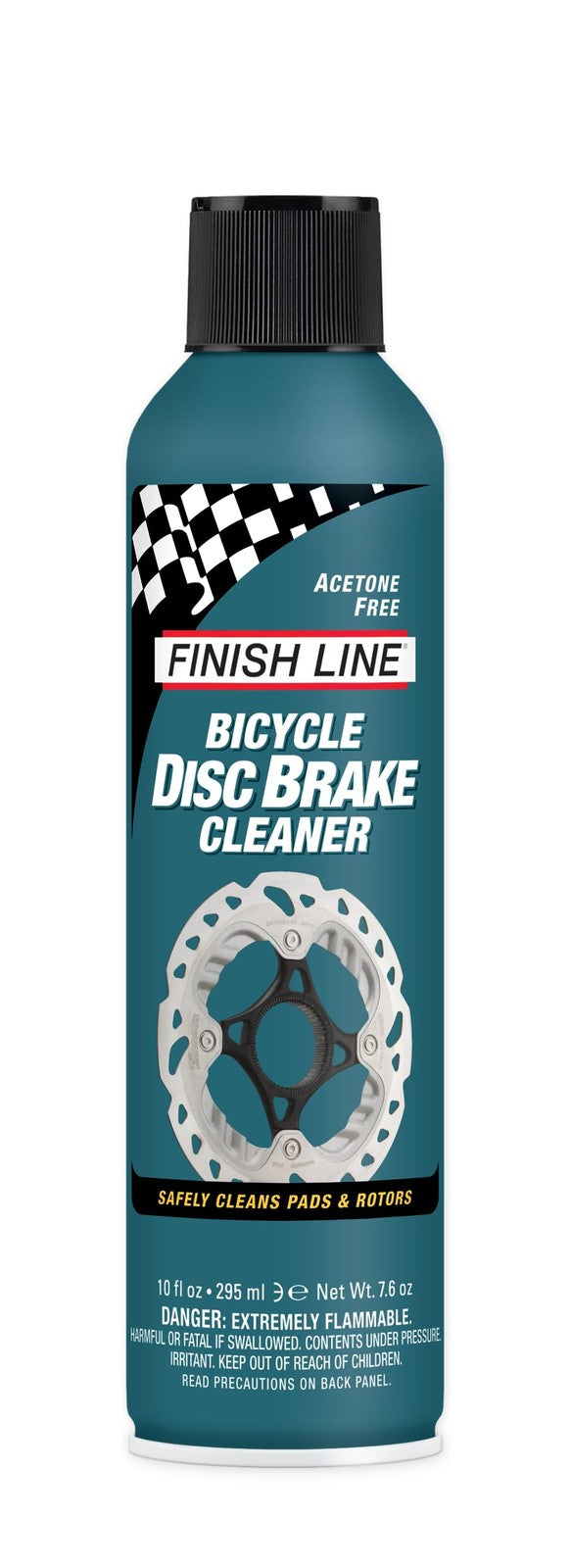 Finish Line Bike Brake Cleaner Spray Can, Disc Rotor Cleaner, Acetone Formula,0