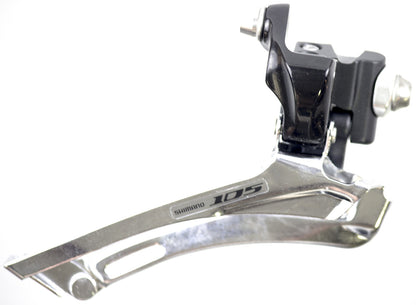 Shimano FD-5700 105 Double Front Derailleur (Braze On, Black)0