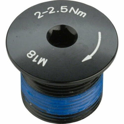 Promax Crank Spindle Fixing Bolt for 2-piece cranks Alloy Black1