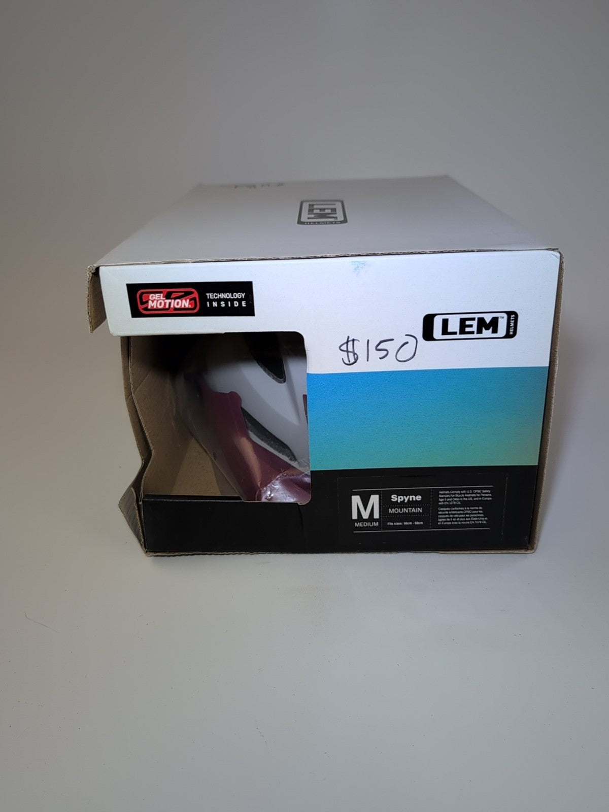 LEM Spyne Mountain Size Medium Red And Grey3