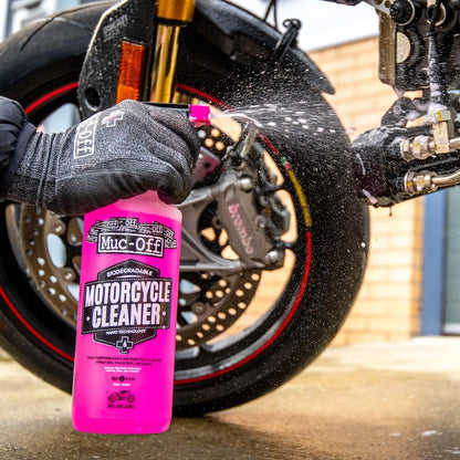 Muc Off 664US Nano-Tech Motorcycle Cleaner, 1 Liter - Fast-Action, Biodegradable2