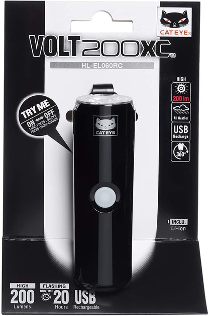 CATEYE - Volt 200 XC Rechargeable Headlight, 200 Lumens3