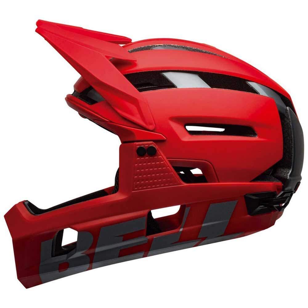 BELL Super Air R MIPS Adult Mountain Bike Helmet - Matte/Gloss Red/Gray, Large0
