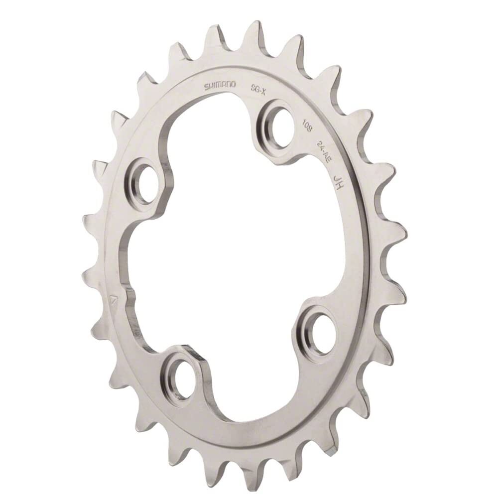 Shimano XT M780 24t 64mm 10-Speed AE-type Inner Chainring0