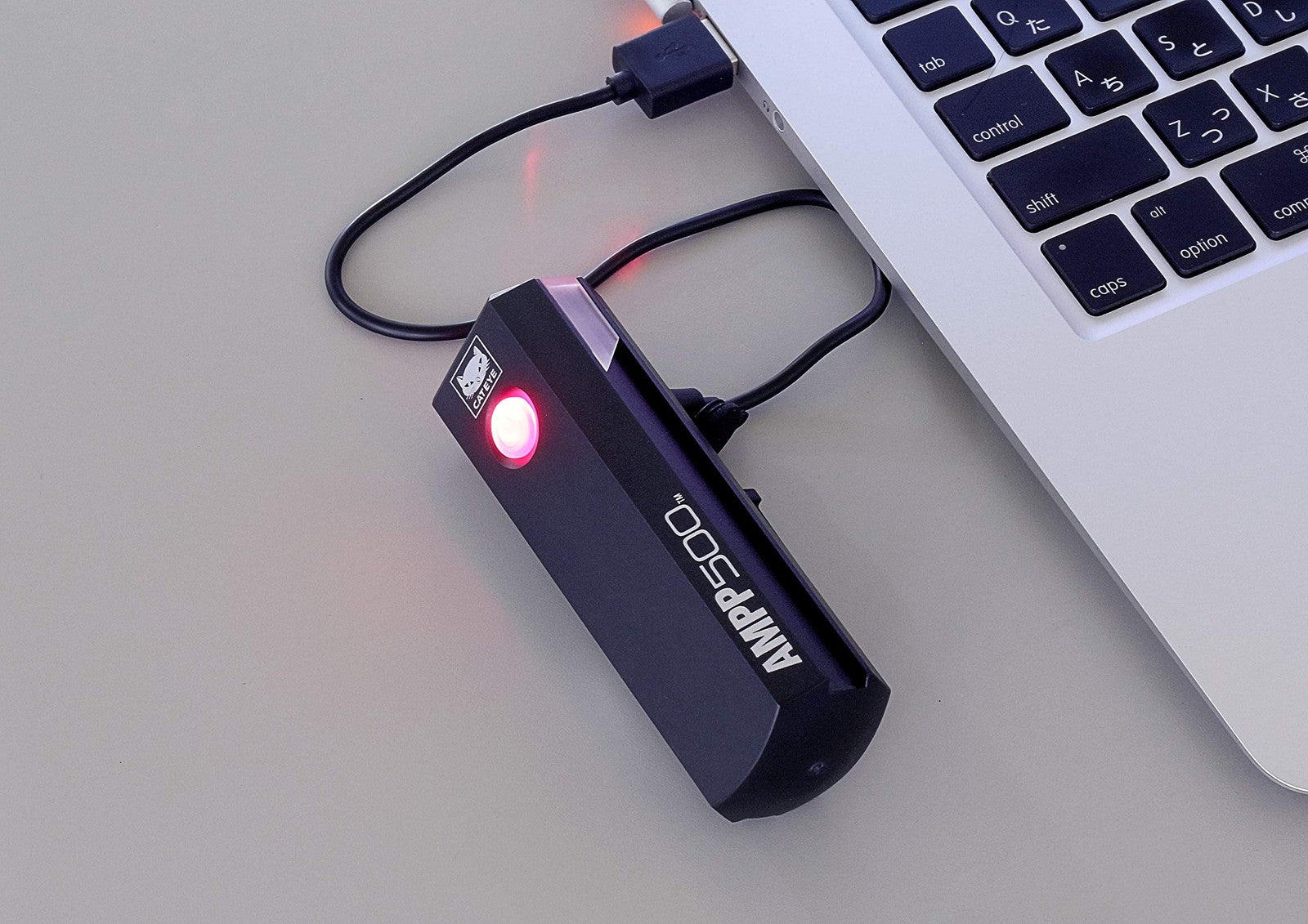 CATEYE, AMPP500 Rechargeable Bike Headlight, High Power LED, 500 Lumens, with3