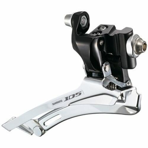 Shimano FD-5700 105 Double Front Derailleur (Braze On, Black)1